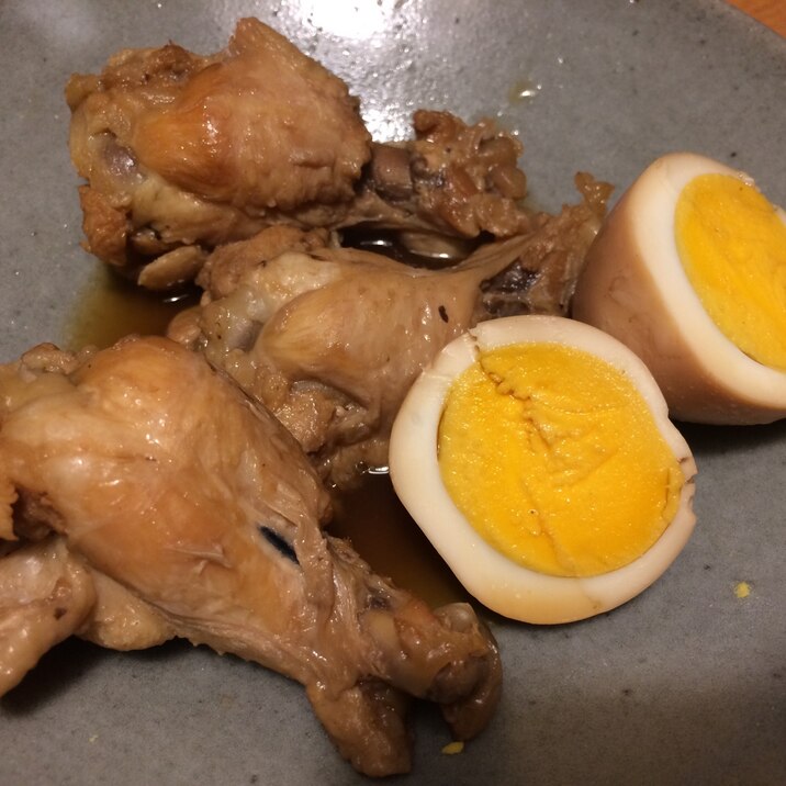 手羽元のすっぱ煮〜煮卵付き